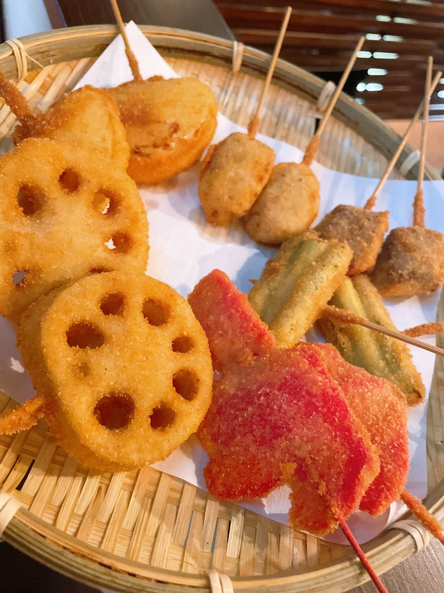 串カツの盛り合わせ